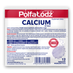 Calcium Polfa Łódź 12 tabletek musujących